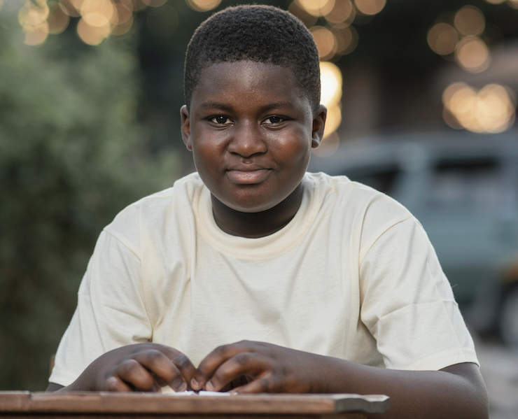 Student whose education was supported by RECI